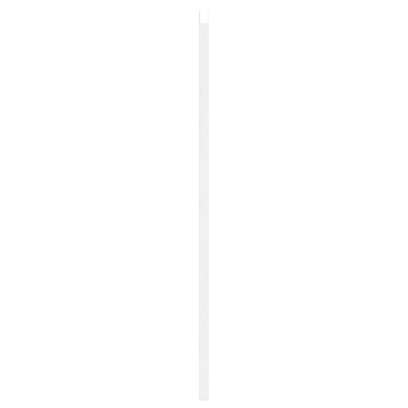 Puertas batientes 2 pcs Blanco Madera de Pino Maciza