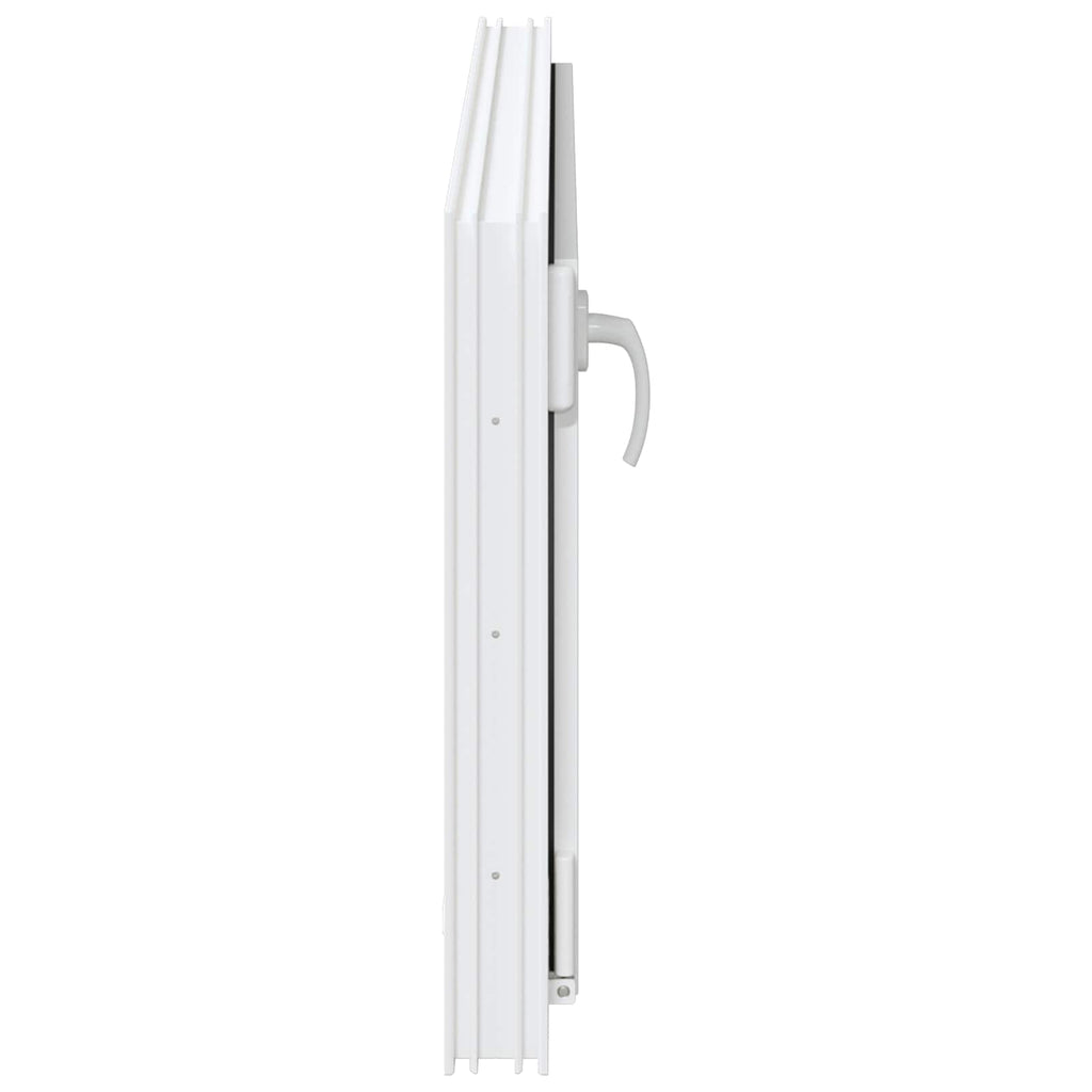 Ventana de sótano RISOR 100 x 50 cm PVC y vidrio Blanco