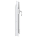 Ventana de sótano RISOR 100 x 50 cm PVC y vidrio Blanco