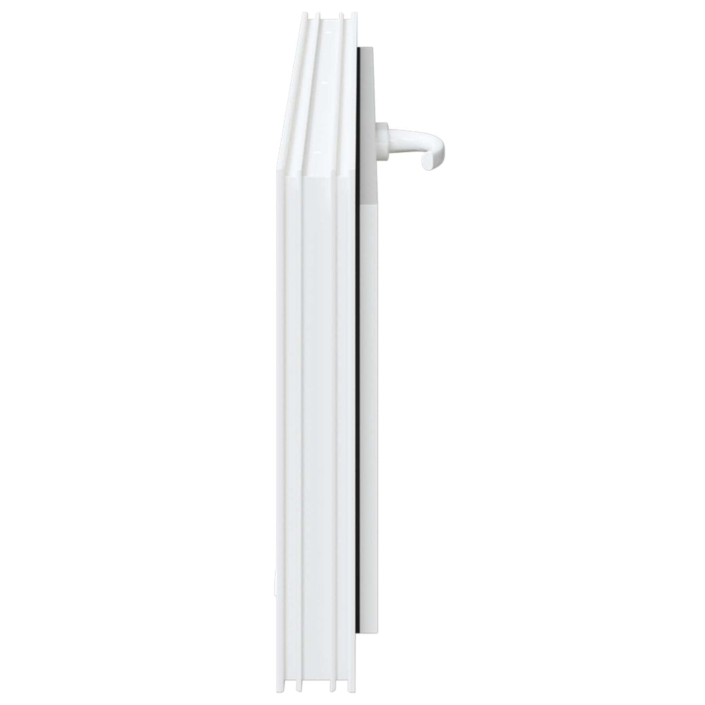 Ventana de sótano RISOR 100 x 40 cm PVC y vidrio Blanco