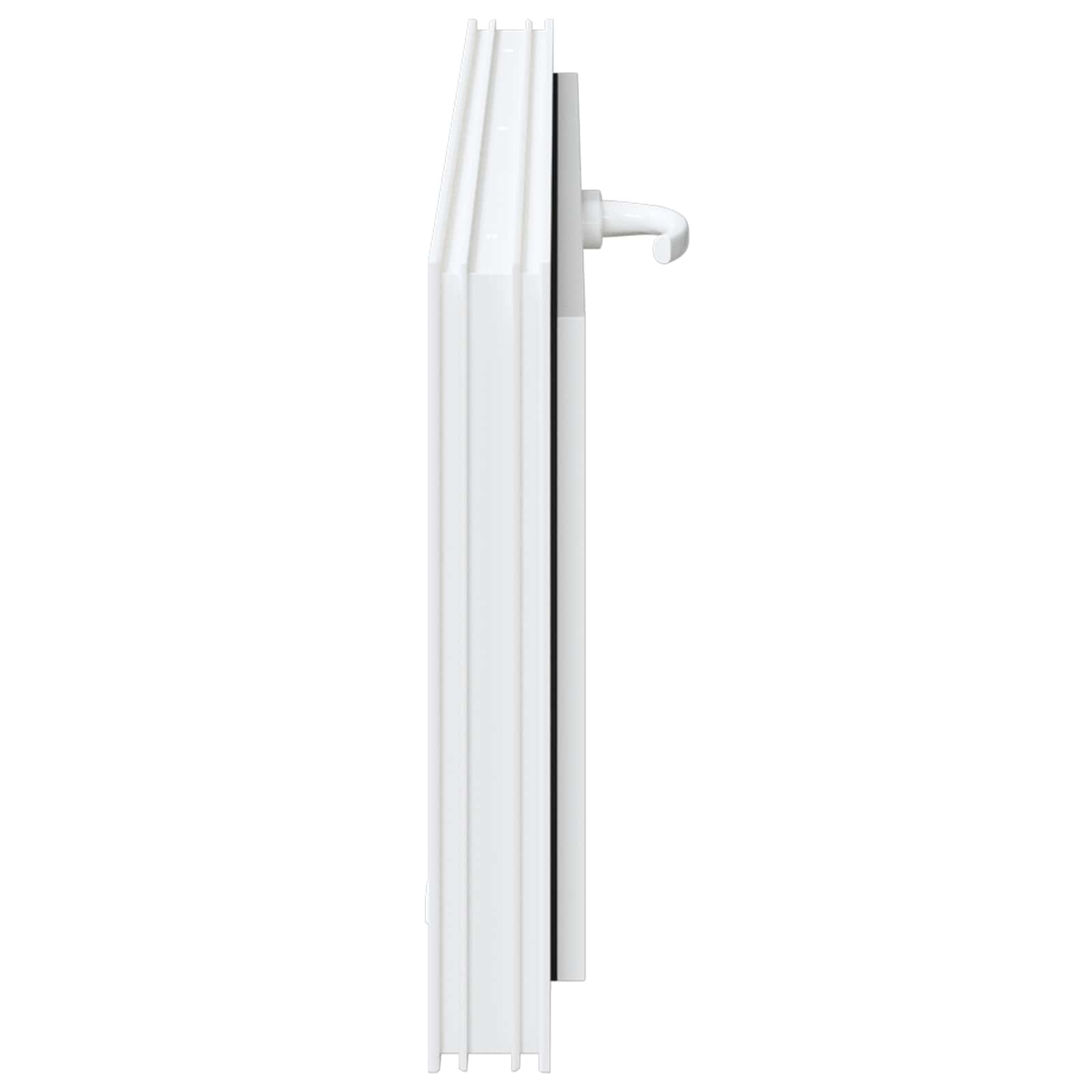 Ventana de sótano RISOR 100 x 40 cm PVC y vidrio Blanco