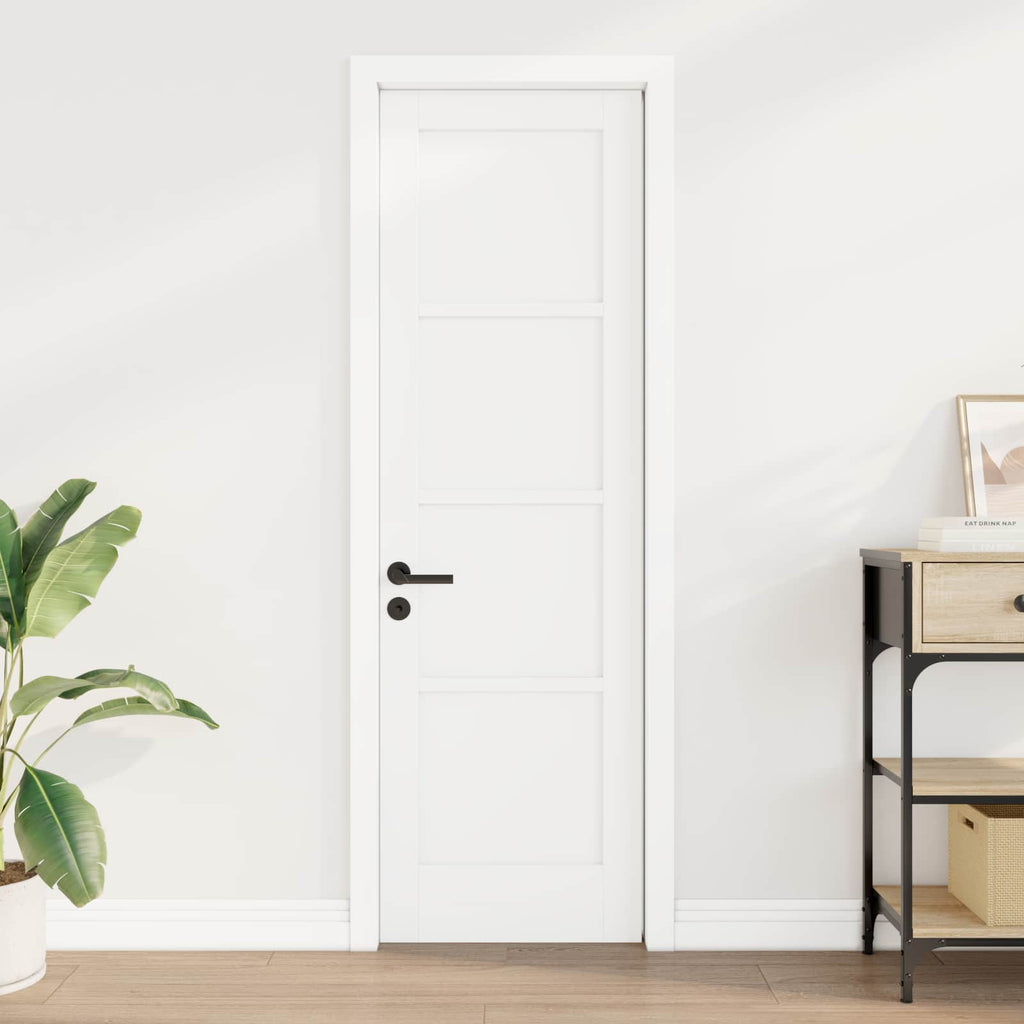 Puerta Interior Blanco 61 x 198,5 cm Madera contrachapada