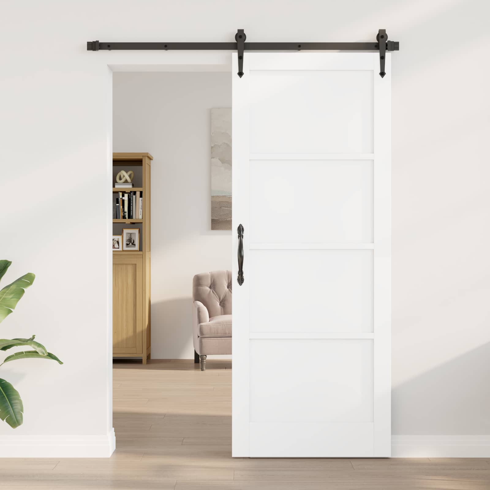 White Interior Door 61 x 198.5 cm Plywood