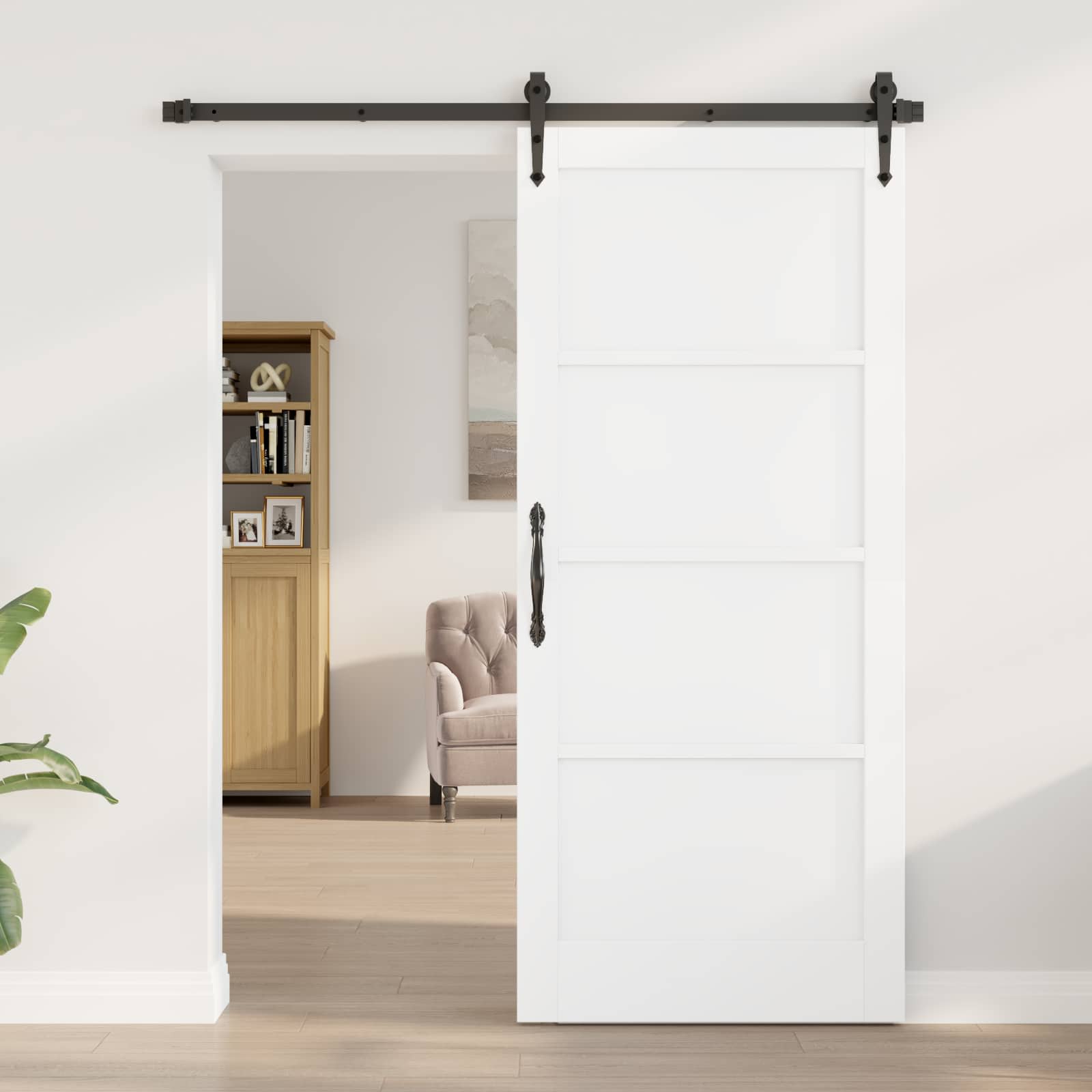 White Interior Door 61 x 198.5 cm Plywood