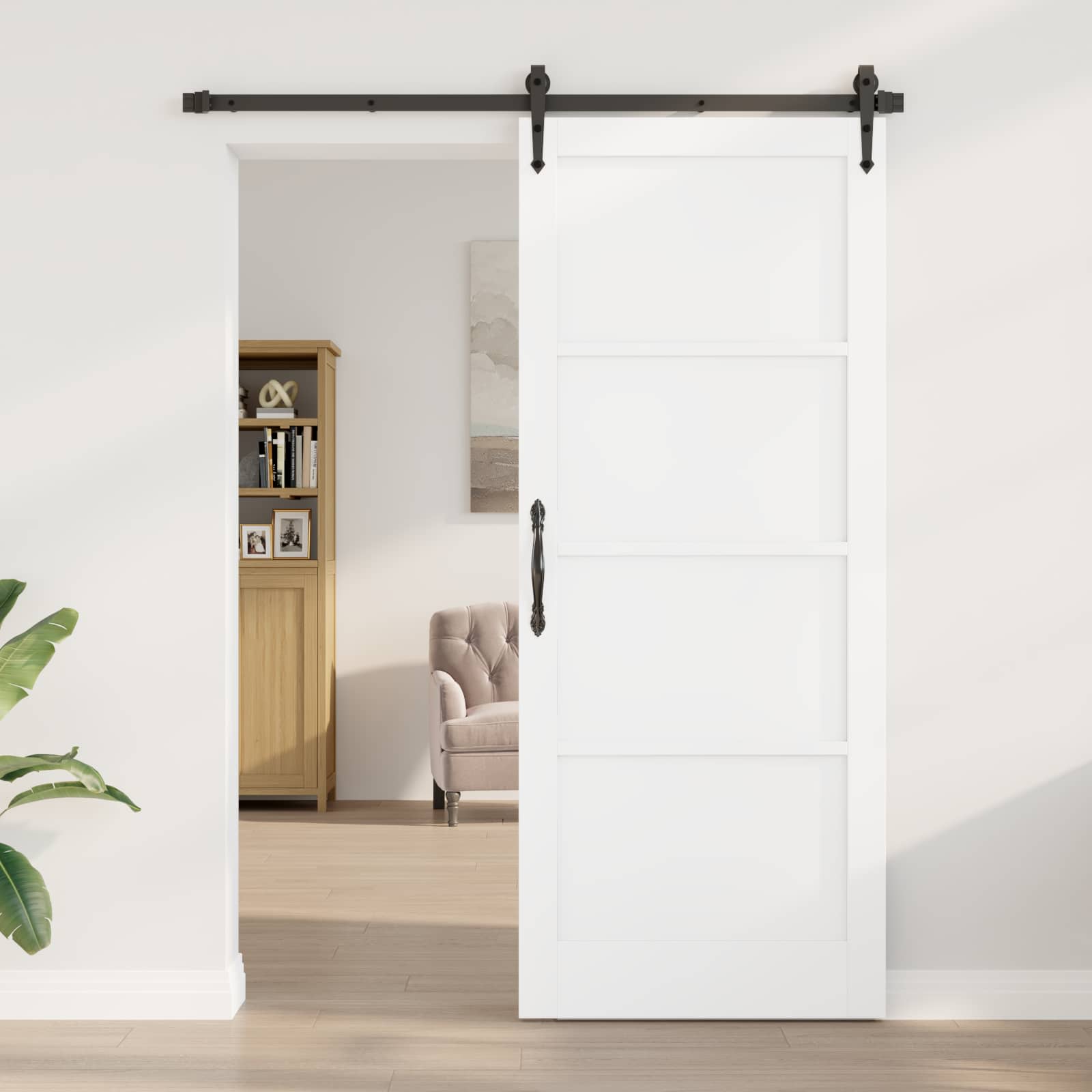 White Interior Door 61 x 198.5 cm Plywood