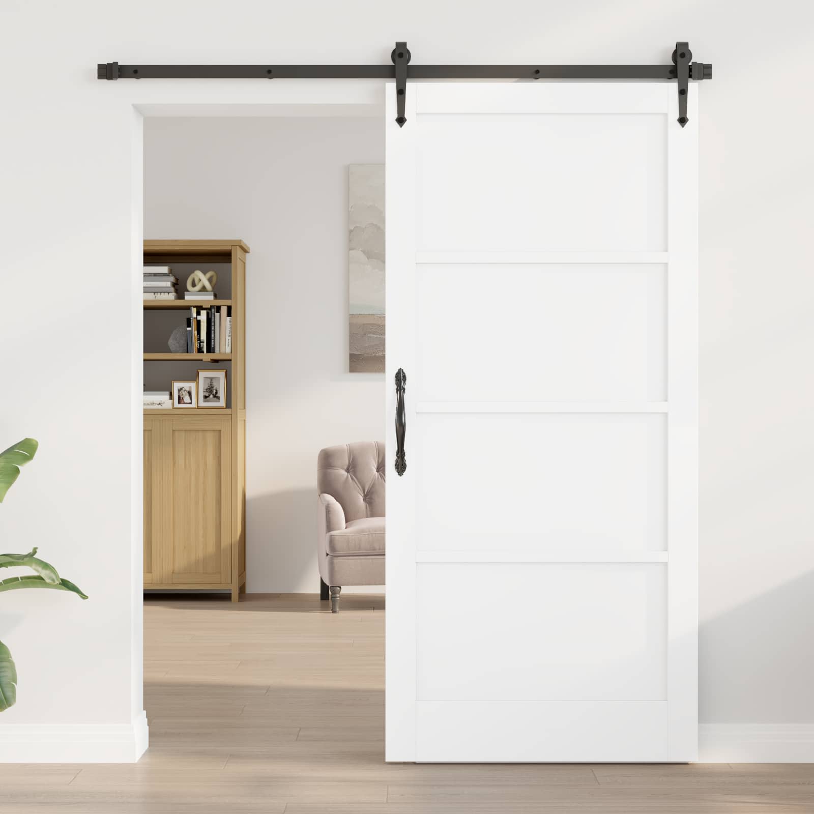 White Interior Door 61 x 198.5 cm Plywood