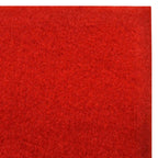Alfombra Rojo 1 x 10 m Poliéster