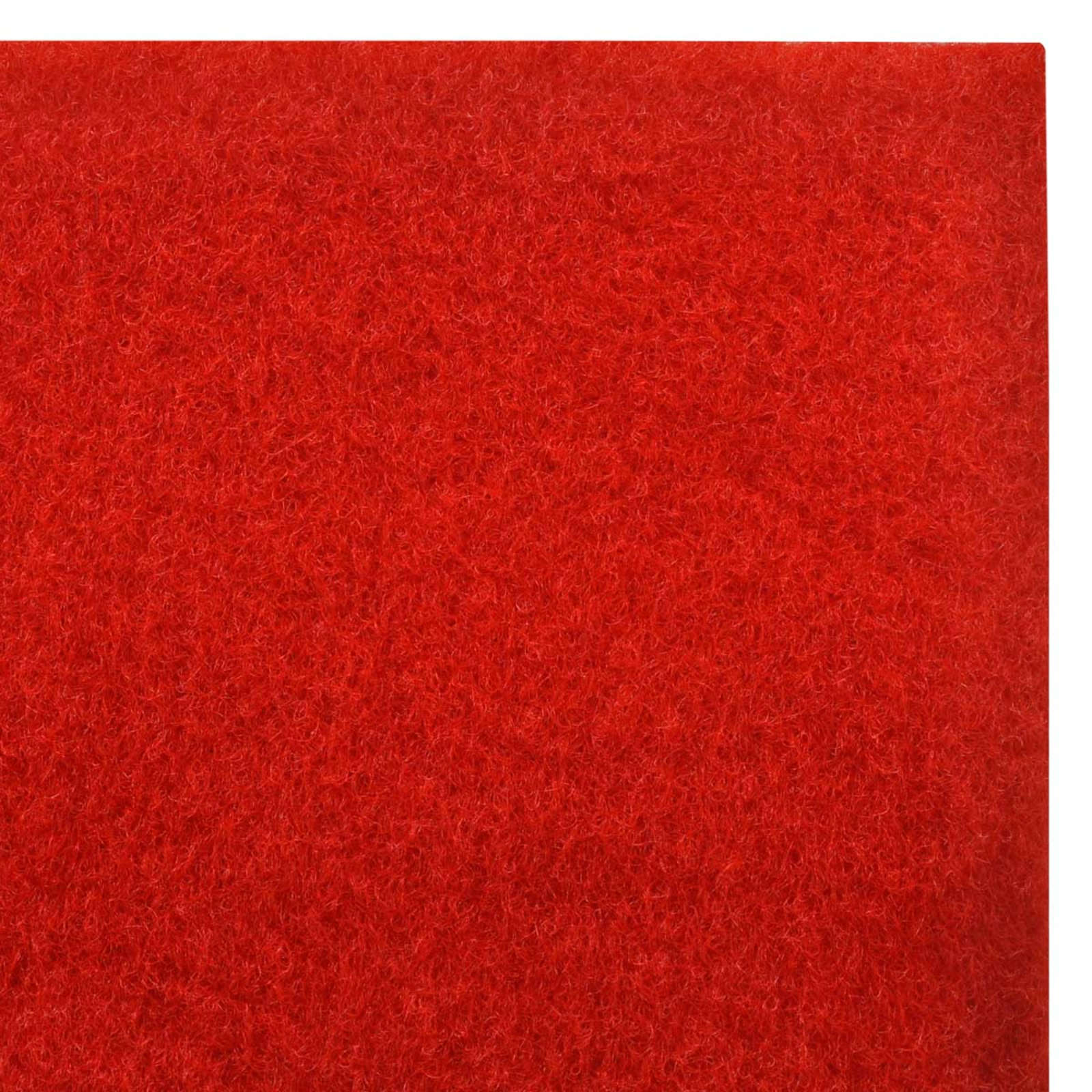 Alfombra Rojo 1 x 10 m Poliéster