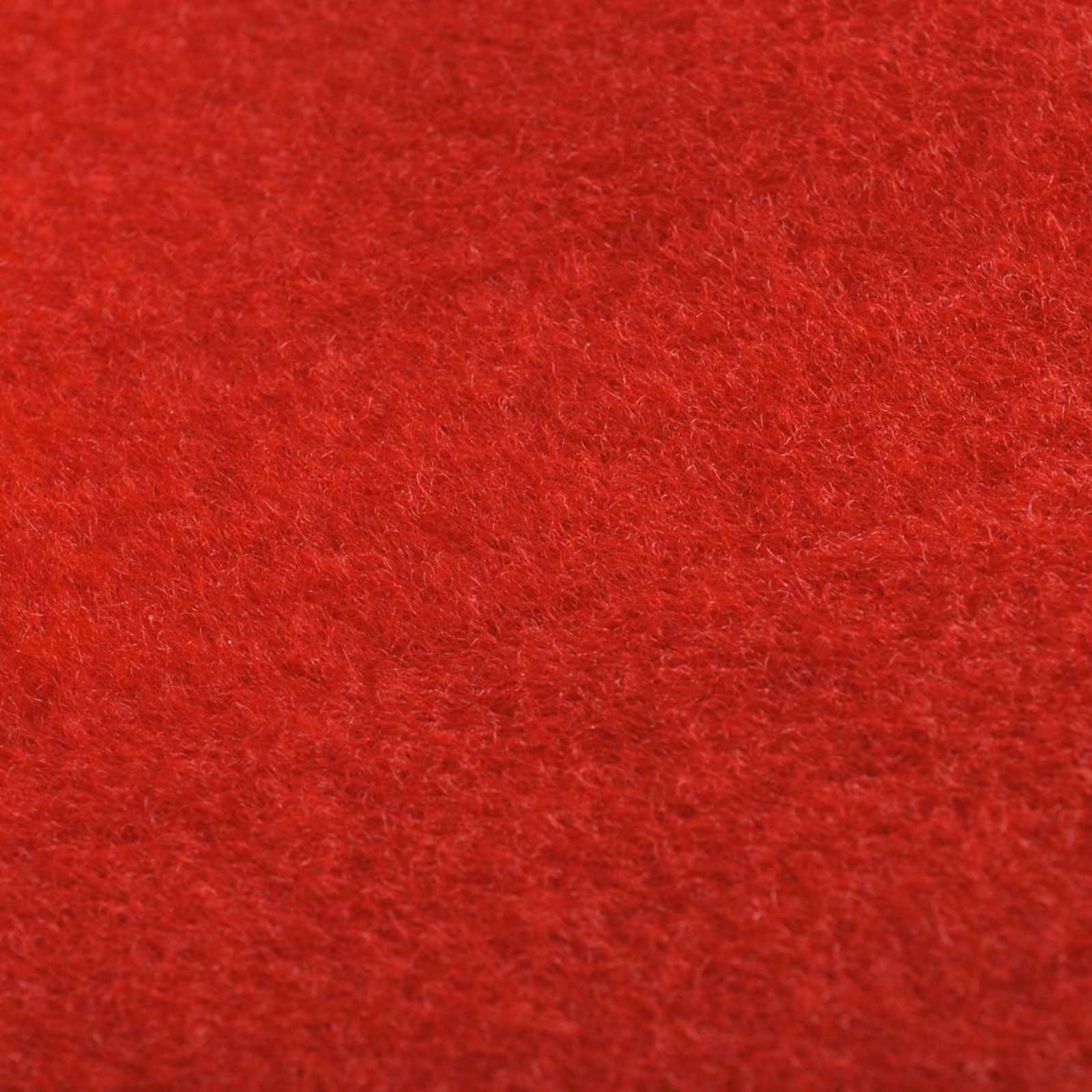 Alfombra Rojo 1 x 10 m Poliéster