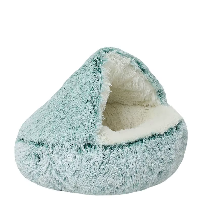 Cama tipo bolsillo de felpa larga de invierno para gatosCamasAnimals & Pet Supplies > Pet Supplies > Pet Beds