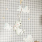 Happy Elephant Kids Vinyl Decal | Handmade Decor
