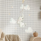 Happy Elephant Kids Vinyl Decal | Handmade Decor