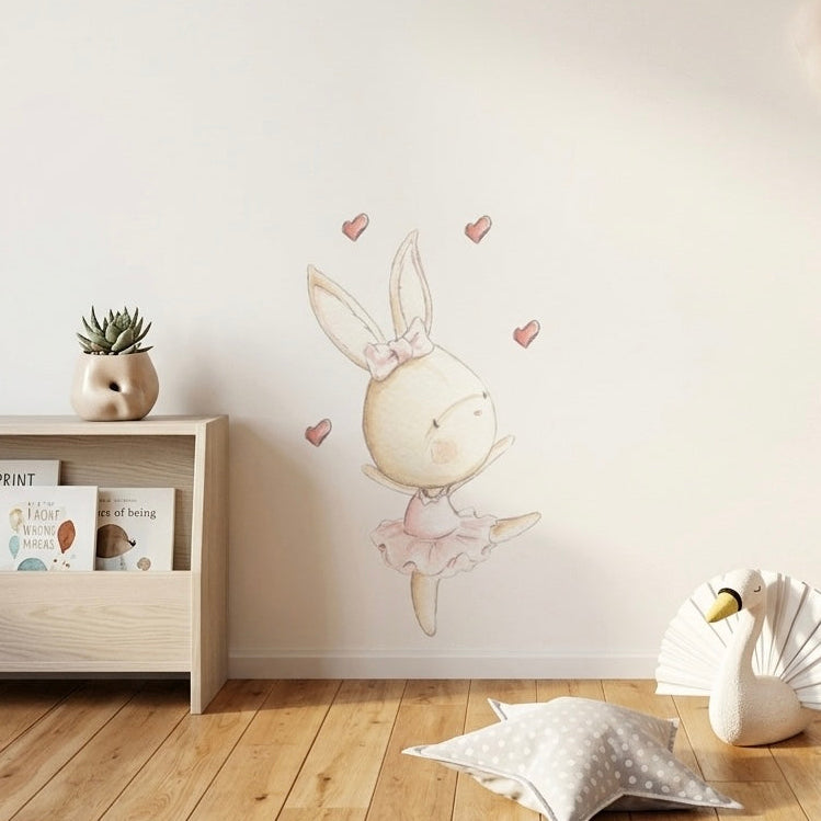 Coelho Dançante 01 Vinil Decorativo Infantil | Para Crianças
