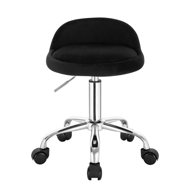 Taburete de oficina giratorio con ruedas | respaldo bajo, altura regulableTaburetesFurniture > Office Furniture > Office Chairs
