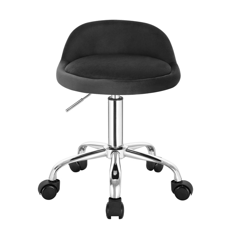 Taburete de oficina giratorio con ruedas | respaldo bajo, altura regulableTaburetesFurniture > Office Furniture > Office Chairs