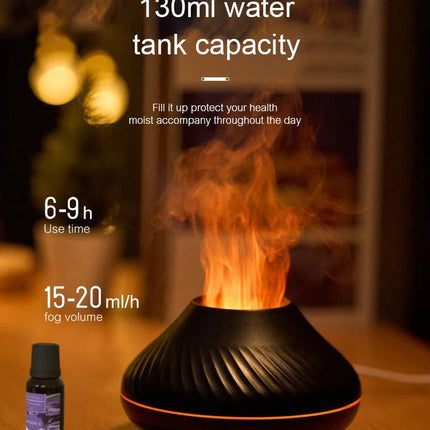 Diffuseur portatif léger d'arome d'humidificateur d'air d'USB 130ml