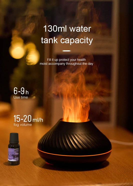 130ml USB Light Portable Air Humidifier Aroma Diffuser