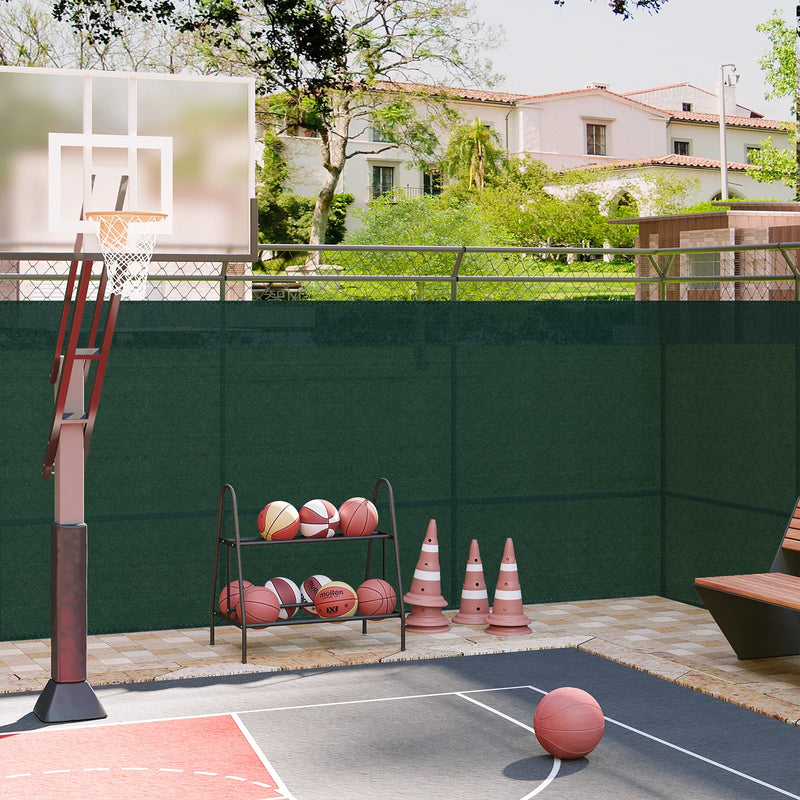 Malla de privacidad verde para jardín o pista, protección solar y vientoMallasHardware > Fencing & Barriers > Fence Panels > Privacy Panels