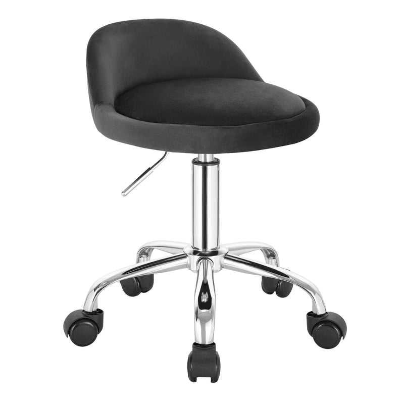 Taburete de oficina giratorio con ruedas | respaldo bajo, altura regulableTaburetesFurniture > Office Furniture > Office Chairs