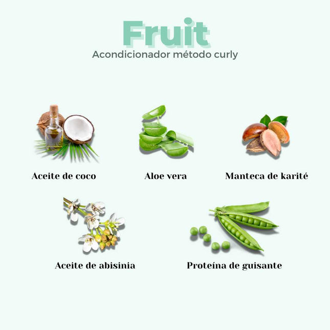 Acondicionador sólido pelo rizado 3 en 1 con brillo