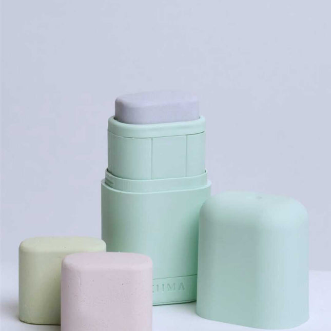 Aplicador reutilizable 3 desodorantes sólidos ecológicos