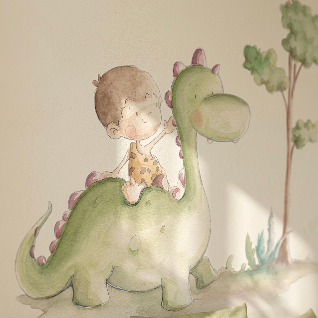 Vinilo decorativo infantil con dinosaurios | Para decorar paredes