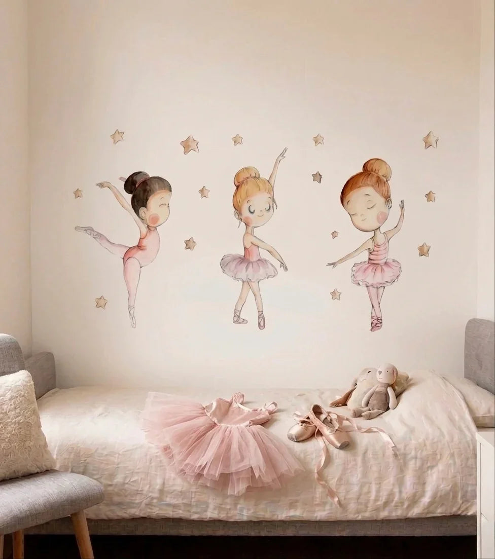 WE DANCE Children's Decorative Vinyl | Hand-Painted for Kids