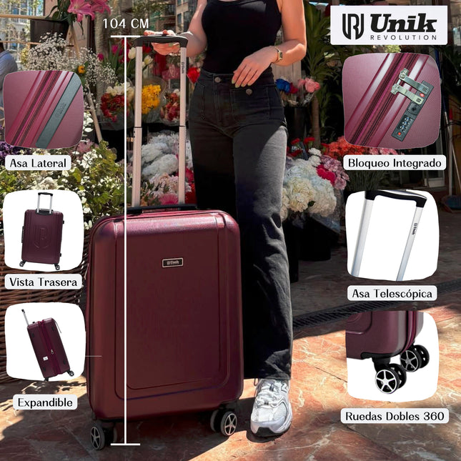 MALETA GRANDE RIGIDA EXTENSIBLE- KAPPA-GRACE-77CMModelo RigidaLuggage & Bags > Suitcases