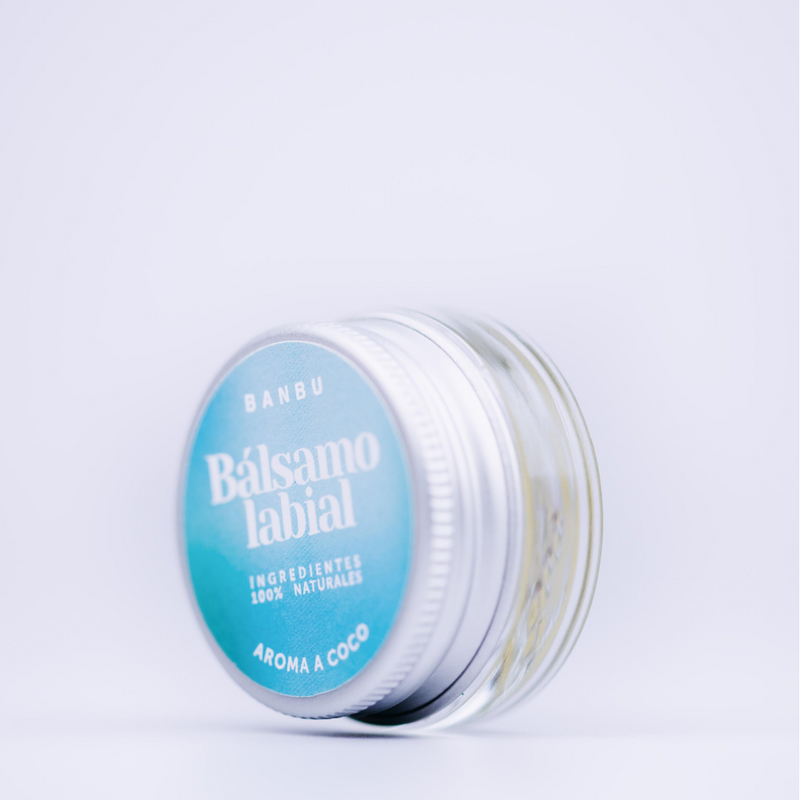 Bálsamo labial coco hidratante ecológico de uso diario