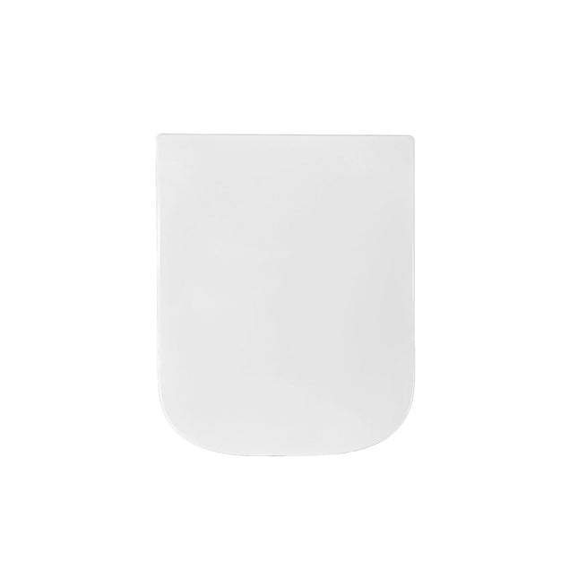 Tapa de inodoro caída amortiguada blanco con cierre suave | 3_BP