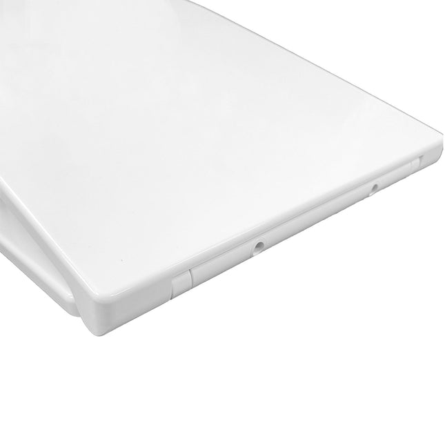 Tapa de inodoro caída amortiguada blanco con cierre suave | 3_BP