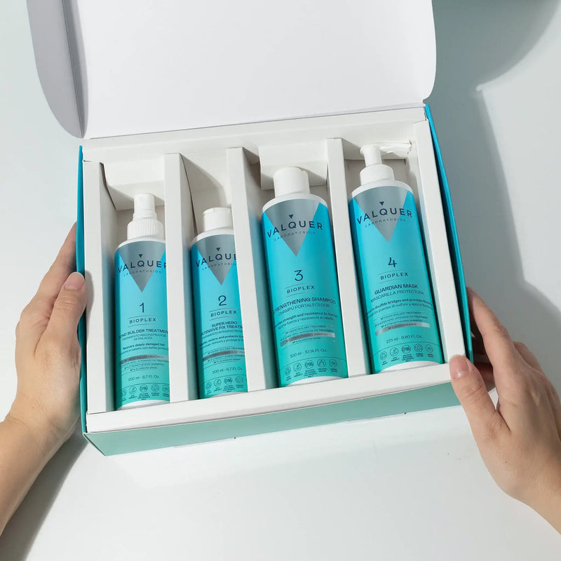 Estuche reconstrucción capilar completo y protector | 975 ml