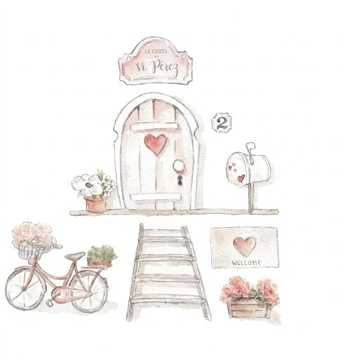 Vinilos decorativos ratoncito Pérez | decoración infantil