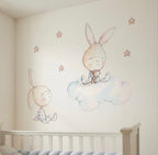 Autocolante decorativo infantil em vinil com desenhos feitos à mão | para crianças