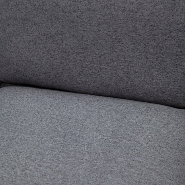 Sofá chaiselongue gris 3 plazas | confort en sala moderna