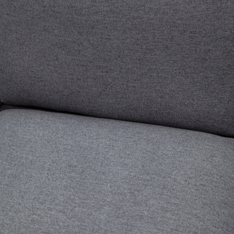 Sofá chaiselongue gris 3 plazas | confort en sala moderna