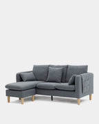 Sofá chaise longue confortável para uma sala de estar espaçosa | versátil