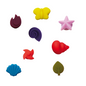 Set of 8 assorted silicone glass markers