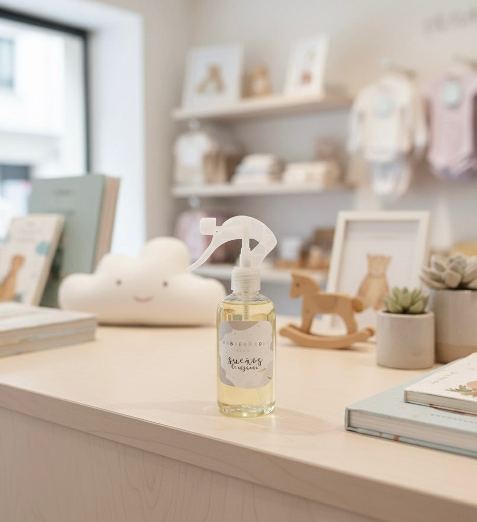 Ambientador infantil 250 ml con aroma a bebé | suave