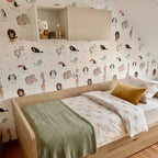 Papel pintado infantil con motivos de animales | Mágicos