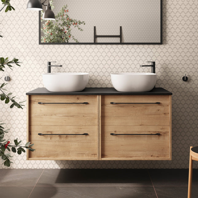 Mueble de baño con dos lavabos 120 cm | roble ostippo | 3_BP