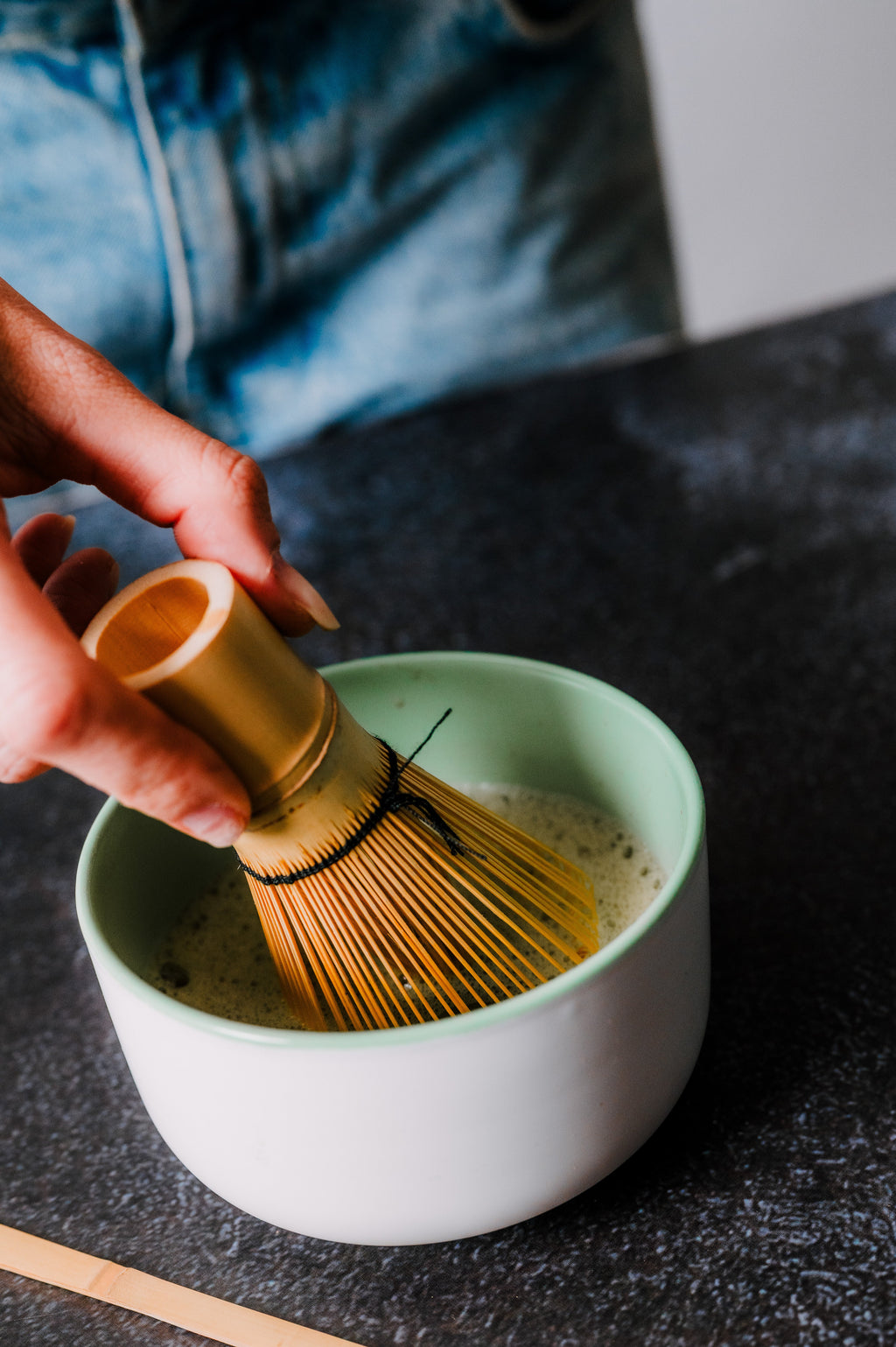 Batidor de Bambú para Té Matcha – 72 Varillas