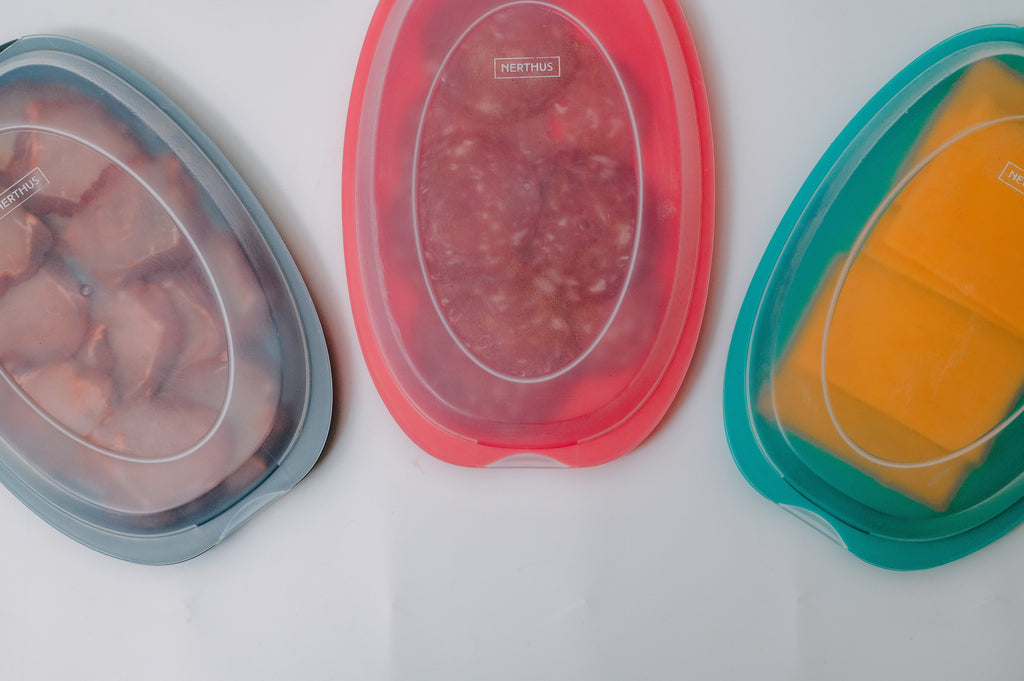 Bandeja Hermética para Conservación de Alimentos
