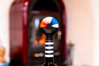 Bottle stopper with glass markers