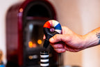 Bottle stopper with glass markers