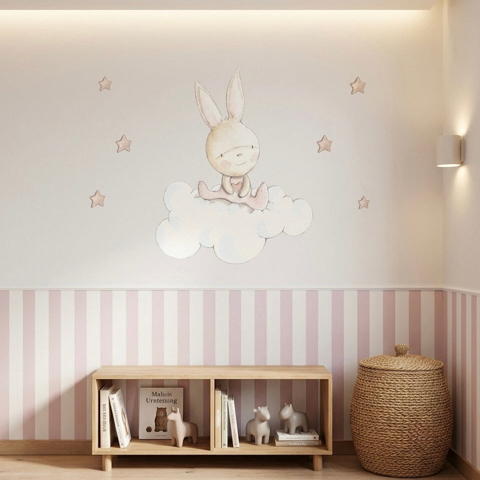 Vinilo decorativo infantil pintado a mano | Para niños y paredes