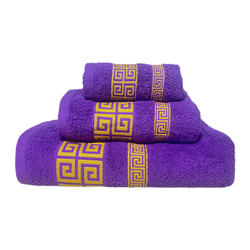 Set de toallas de baño con estampadoToallas