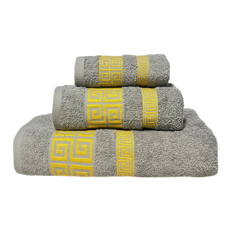 Set de toallas de baño con estampadoToallas