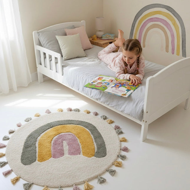 Vinilo Reposicionable Infantil RAINBOW MOSS - SUEÑOS DE CIGUEÑAViniloArts & Entertainment > Hobbies & Creative Arts > Arts & Crafts > Art & Crafting Materials > Embellishments & Trims > Decorative Stickers