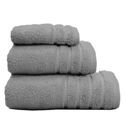 Set of 3 plain bath towels